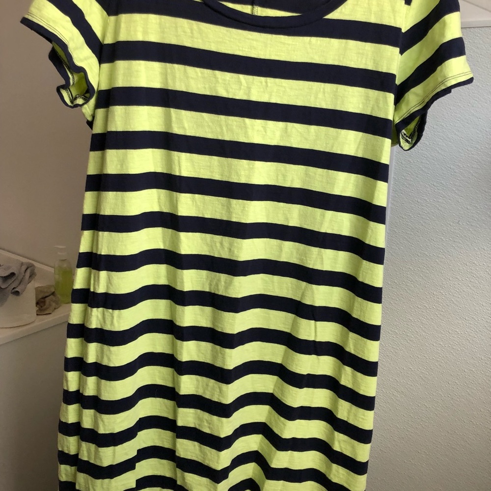 XL GAP Striped Swing Dress